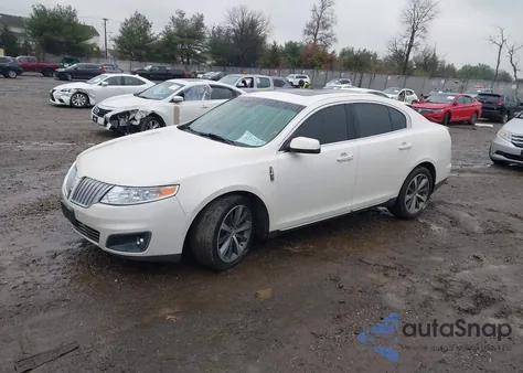 2009 Lincoln Mks z USA, uszkodzony, nr VIN 1LNHM93RX9G607593
